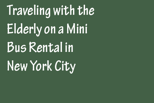 Mini Bus Rental in New York City